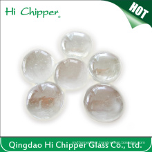 Clear Glass Gemstone Fire Pit